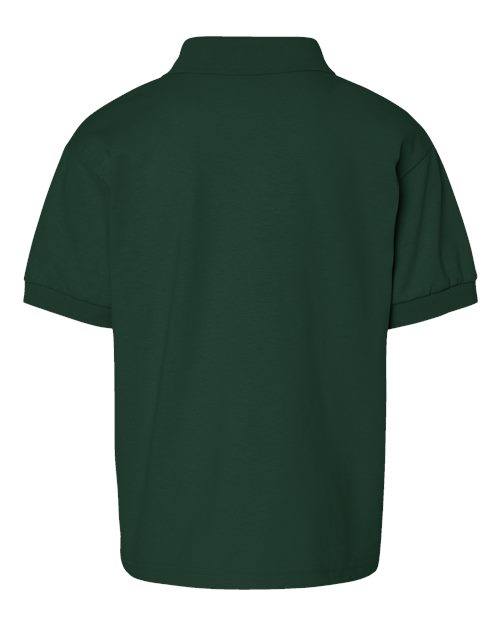 Gildan 8800B - Youth DryBlend Jersey Polo - Forest Green