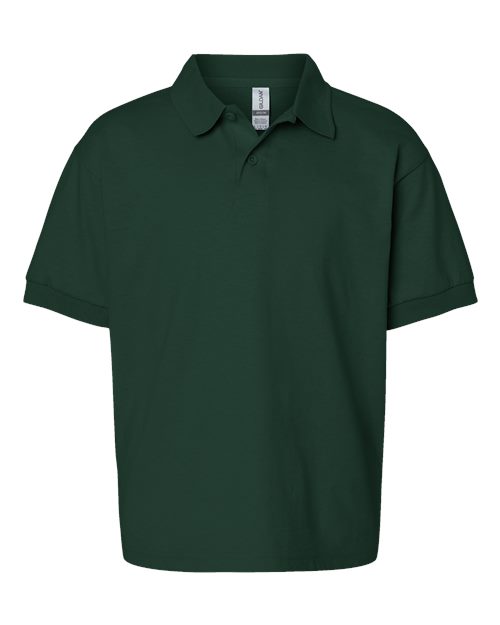 Gildan 8800B - Youth DryBlend Jersey Polo - Forest Green