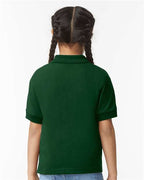 Gildan 8800B - Youth DryBlend Jersey Polo - Forest Green