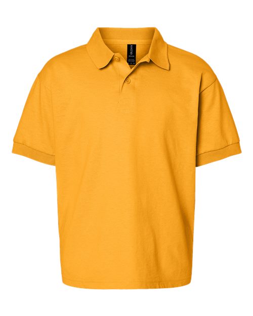 Gildan 8800B - Youth DryBlend Jersey Polo - Gold