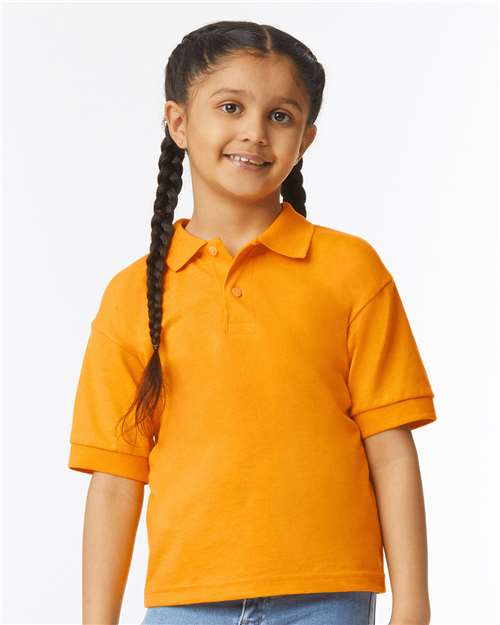 Gildan 8800B - Youth DryBlend Jersey Polo - Gold
