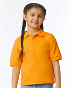 Gildan 8800B - Youth DryBlend Jersey Polo - Gold
