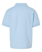 Gildan 8800B - Youth DryBlend Jersey Polo - Light Blue