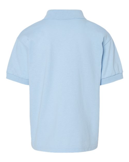 Gildan 8800B - Youth DryBlend Jersey Polo - Light Blue