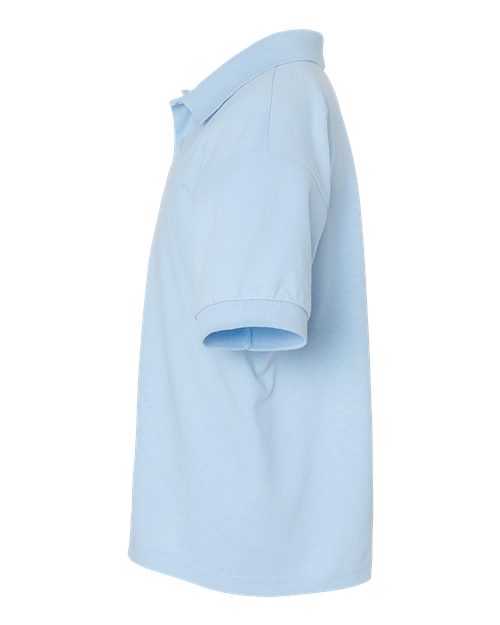 Gildan 8800B - Youth DryBlend Jersey Polo - Light Blue