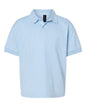 Gildan 8800B - Youth DryBlend Jersey Polo - Light Blue