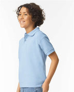 Gildan 8800B - Youth DryBlend Jersey Polo - Light Blue