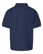 Gildan 8800B - Youth DryBlend Jersey Polo - Navy