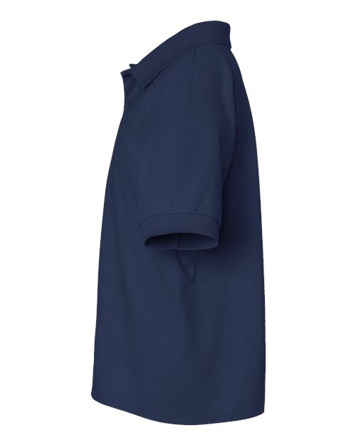 Gildan 8800B - Youth DryBlend Jersey Polo - Navy