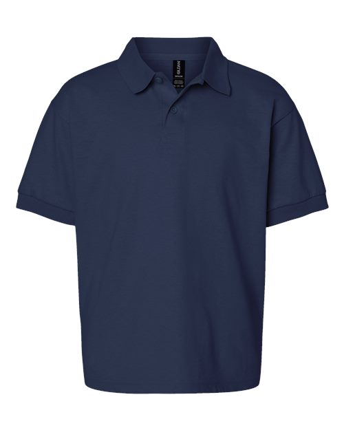 Gildan 8800B - Youth DryBlend Jersey Polo - Navy