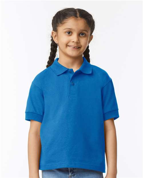 Gildan 8800B - Youth DryBlend Jersey Polo - Royal