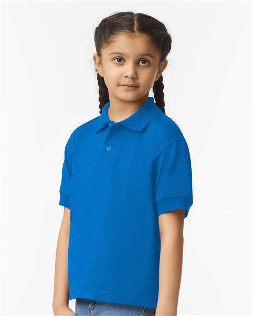 Gildan 8800B - Youth DryBlend Jersey Polo - Royal