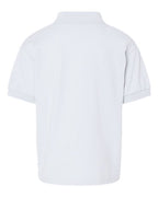 Gildan 8800B - Youth DryBlend Jersey Polo - White