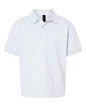 Gildan 8800B - Youth DryBlend Jersey Polo - White