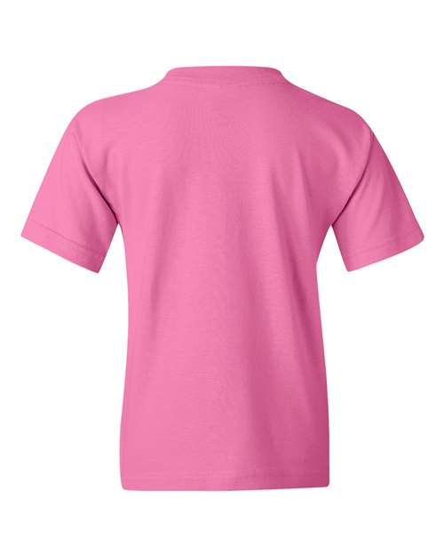 Gildan 5000B - Youth Heavy CottonTM T-Shirt - Azalea