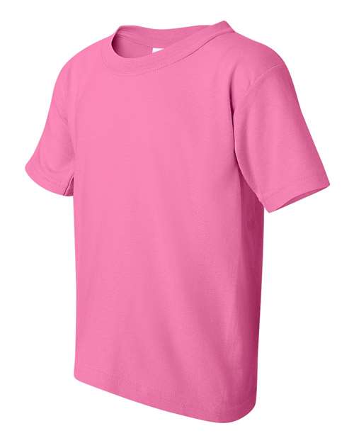 Gildan 5000B - Youth Heavy CottonTM T-Shirt - Azalea