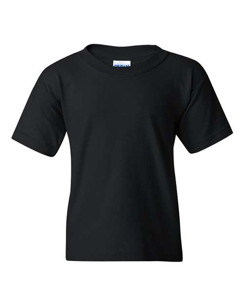 Gildan 5000B - Youth Heavy CottonTM T-Shirt - Black