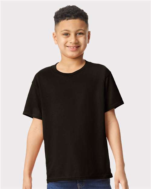 Gildan 5000B - Youth Heavy CottonTM T-Shirt - Black
