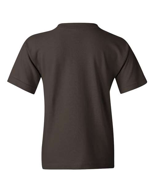 Gildan 5000B - Youth Heavy CottonTM T-Shirt - Dark Chocolate