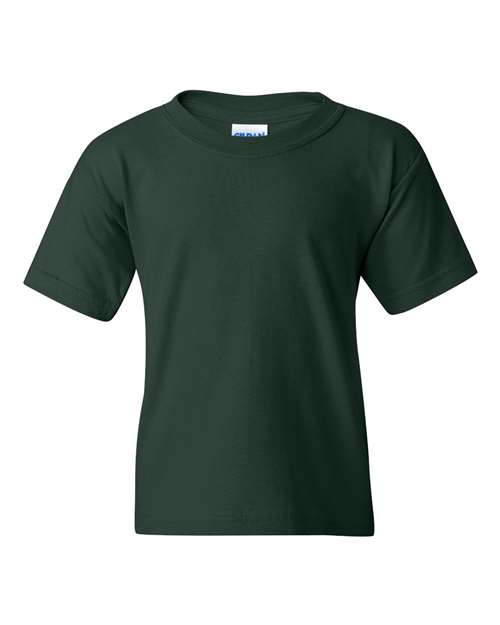 Gildan 5000B - Youth Heavy CottonTM T-Shirt - Forest Green