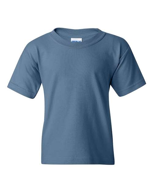 Gildan 5000B - Youth Heavy CottonTM T-Shirt - Indigo Blue
