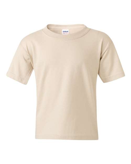 Gildan 5000B - Youth Heavy CottonTM T-Shirt - Sand