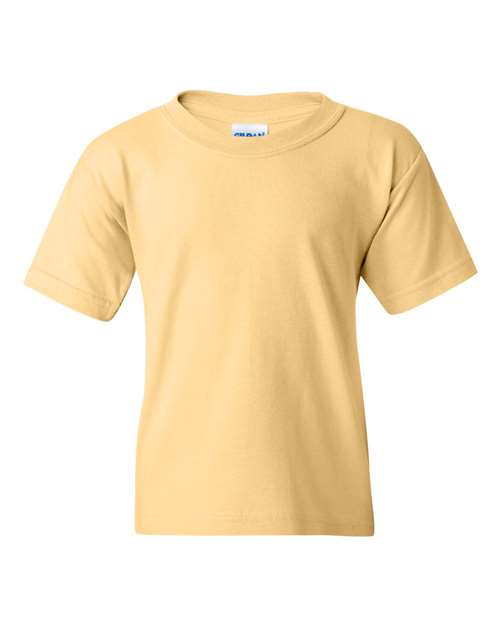 Gildan 5000B - Youth Heavy CottonTM T-Shirt - Yellow Haze