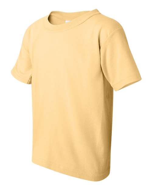 Gildan 5000B - Youth Heavy CottonTM T-Shirt - Yellow Haze