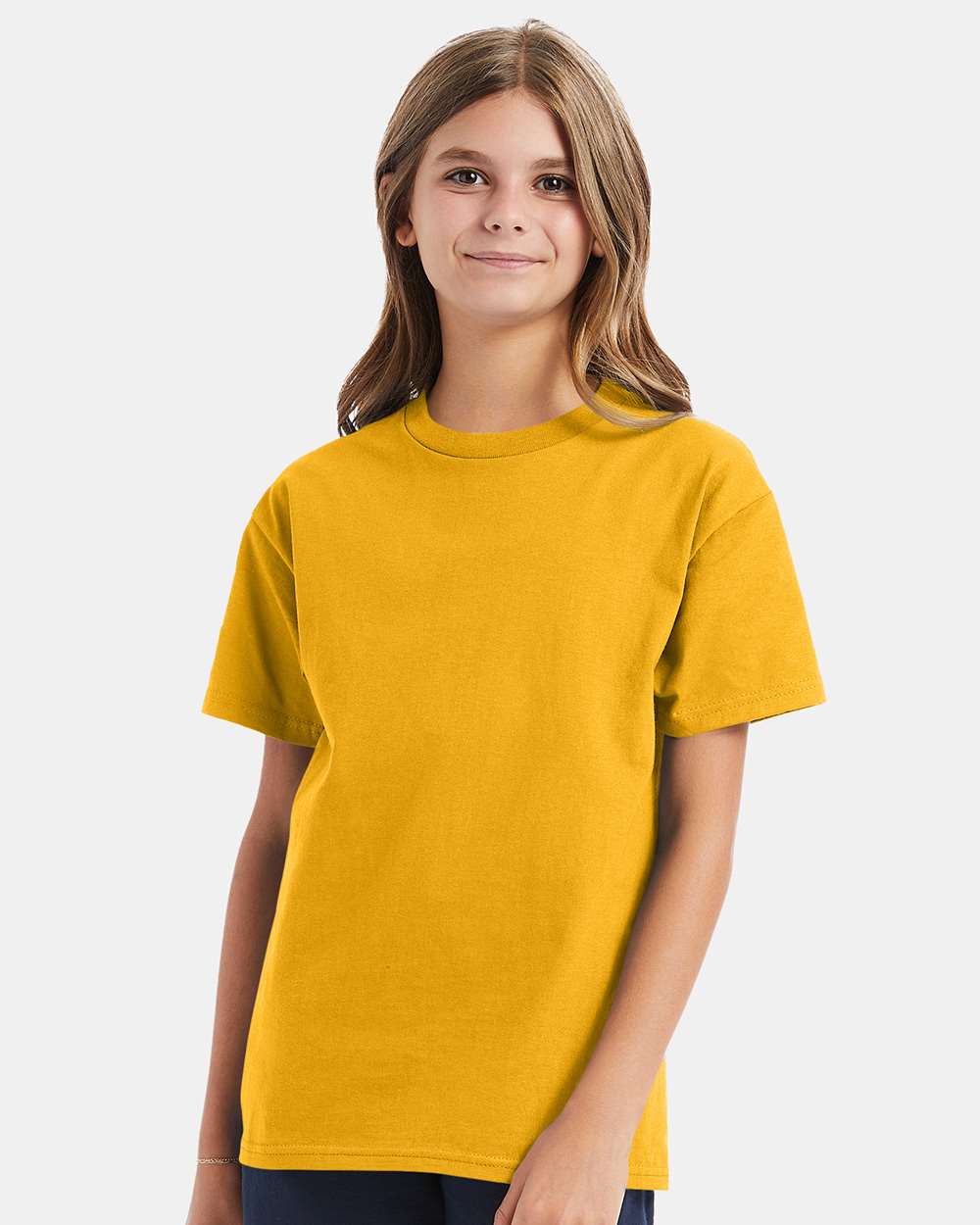 Hanes 5450 - Youth Authentic T-Shirt — Gold