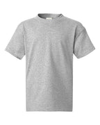 Hanes 5450 - Youth Authentic T-Shirt — Light Steel (flat)