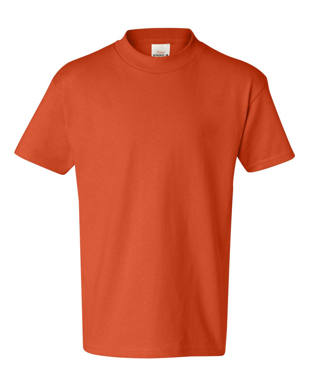Hanes 5450 - Youth Authentic T-Shirt — Orange (flat)
