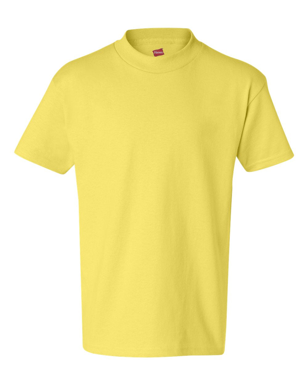 Hanes 5450 - Youth Authentic T-Shirt — Yellow (flat)
