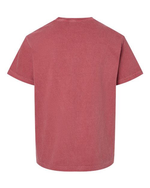 Comfort Colors 9018 - Youth Garment-Dyed Heavyweight T-Shirt - Crimson