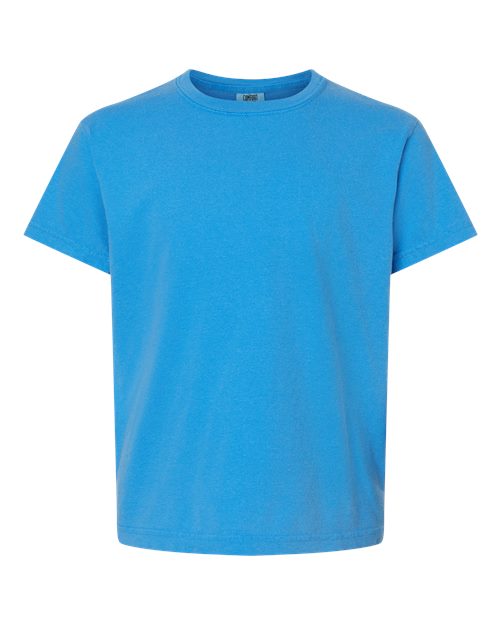Comfort Colors 9018 - Youth Garment-Dyed Heavyweight T-Shirt - Royal Caribe