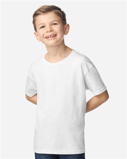 Gildan 2000B - Youth Ultra Cotton T-Shirt - White