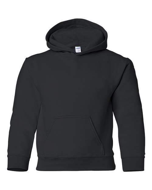 Gildan 18500B - Youth Heavy BlendTM Hooded Sweatshirt - Black