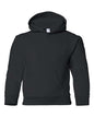Gildan 18500B - Youth Heavy BlendTM Hooded Sweatshirt - Black