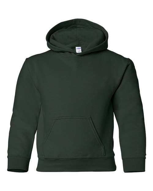 Gildan 18500B - Youth Heavy BlendTM Hooded Sweatshirt - Forest