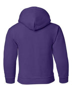 Gildan 18500B - Youth Heavy BlendTM Hooded Sweatshirt - Purple