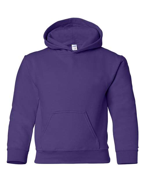 Gildan 18500B - Youth Heavy BlendTM Hooded Sweatshirt - Purple