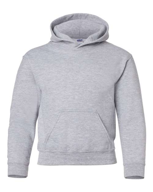 Gildan 18500B - Youth Heavy BlendTM Hooded Sweatshirt - Sport Grey