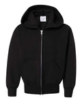 Hanes P480 - Youth EcoSmart® Full-Zip Hooded Sweatshirt Hanes