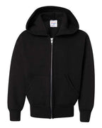 Hanes P480 - Youth EcoSmart® Full-Zip Hooded Sweatshirt Hanes