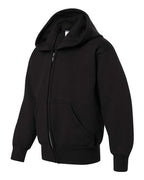 Hanes P480 - Youth EcoSmart® Full-Zip Hooded Sweatshirt Hanes
