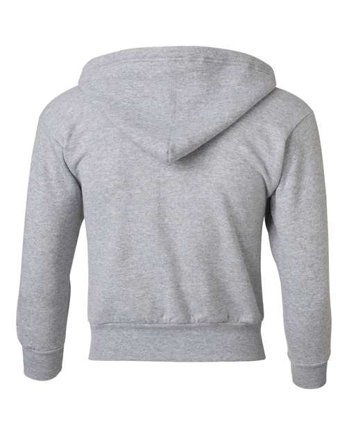 Hanes P480 - Youth EcoSmart® Full-Zip Hooded Sweatshirt Hanes