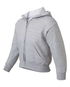 Hanes P480 - Youth EcoSmart® Full-Zip Hooded Sweatshirt Hanes
