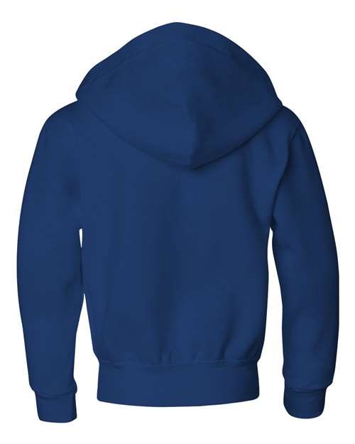 JERZEES 993BR - Youth NuBlend® Full-Zip Hooded Sweatshirt JERZEES