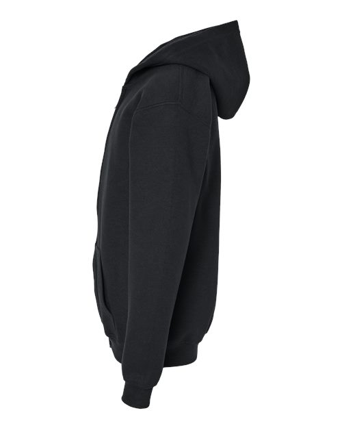 Gildan 18600B - Youth Heavy BlendTM Full-Zip Hooded Sweatshirt - Black