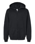 Gildan 18600B - Youth Heavy Blend™ Full-Zip Hooded Sweatshirt Gildan