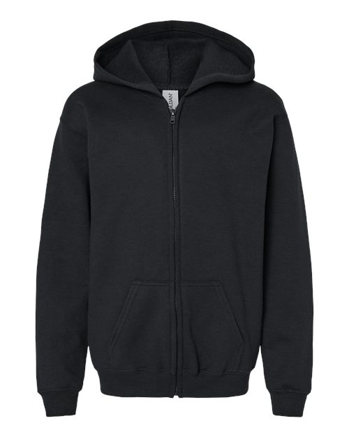 Gildan 18600B - Youth Heavy Blend™ Full-Zip Hooded Sweatshirt Gildan